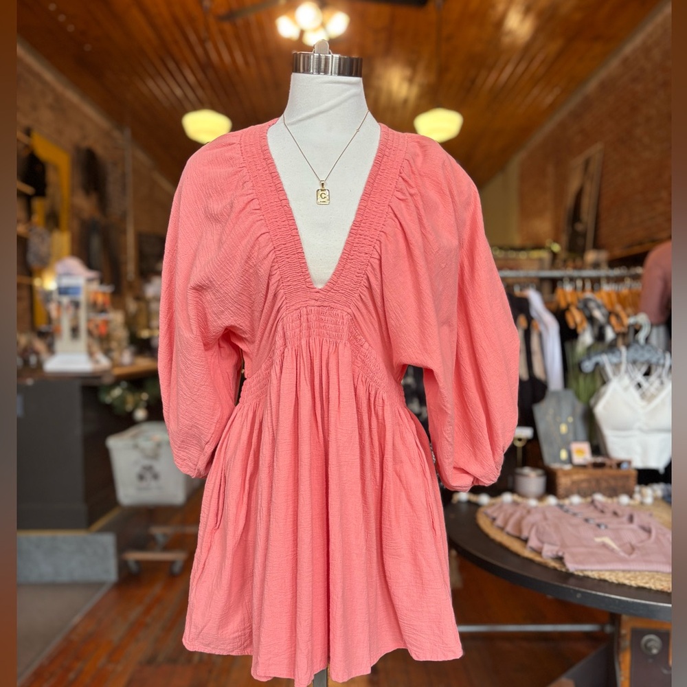 Free People For The Moment mini-dress, perfect day to night look!